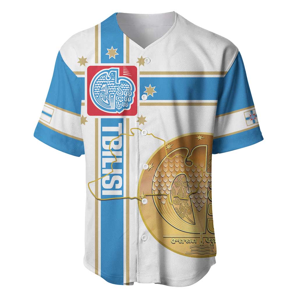 Georgia Tbilisi Capital Baseball Jersey The Warm Place Flag Style