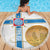 Georgia Tbilisi Capital Beach Blanket The Warm Place Flag Style