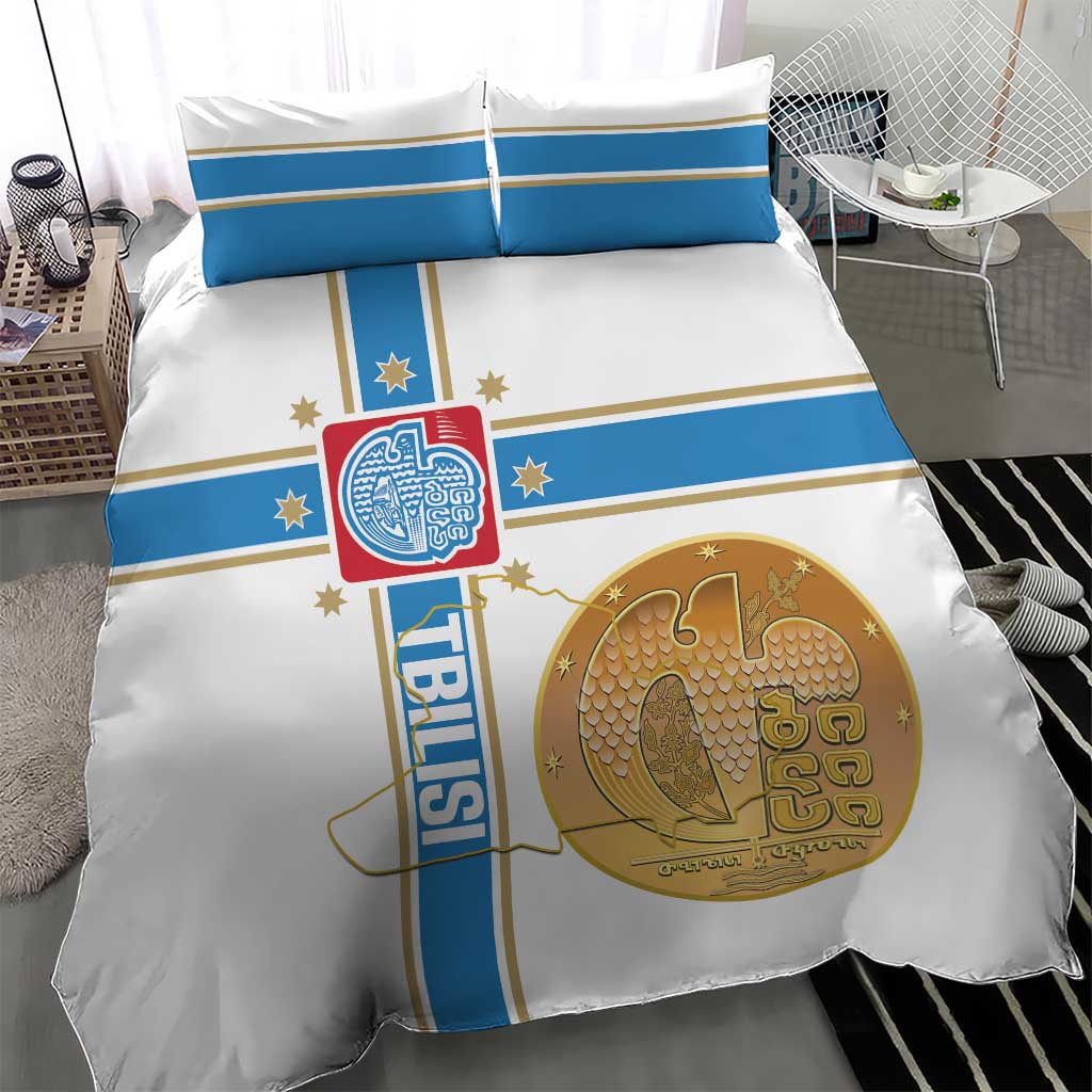 Georgia Tbilisi Capital Bedding Set The Warm Place Flag Style