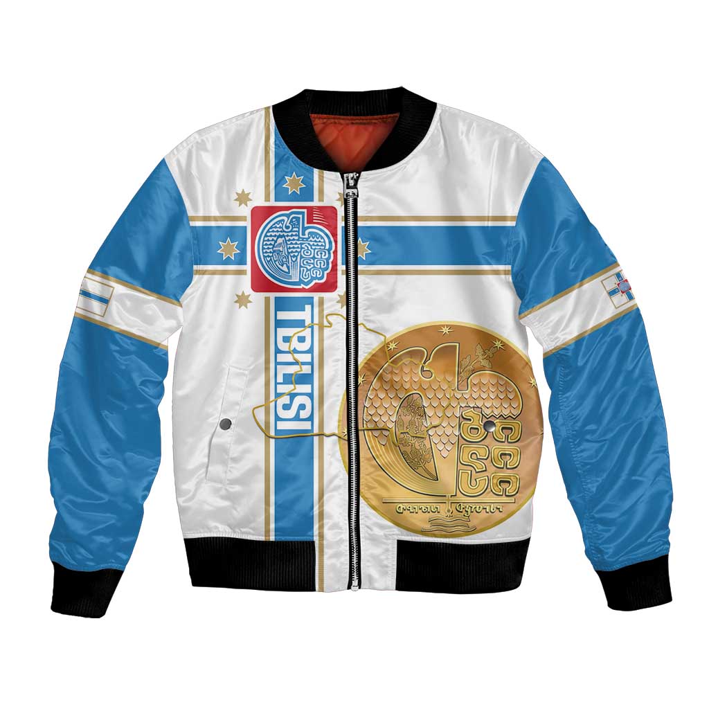 Georgia Tbilisi Capital Bomber Jacket The Warm Place Flag Style