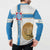 Georgia Tbilisi Capital Button Sweatshirt The Warm Place Flag Style