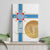Georgia Tbilisi Capital Canvas Wall Art The Warm Place Flag Style