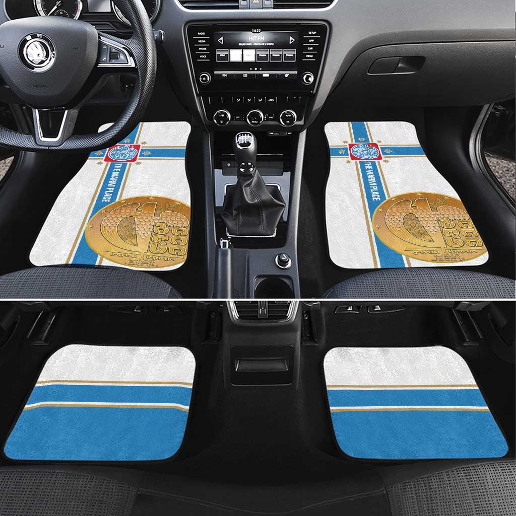 Georgia Tbilisi Capital Car Mats The Warm Place Flag Style