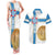 Georgia Tbilisi Capital Couples Matching Tank Maxi Dress and Hawaiian Shirt The Warm Place Flag Style