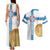 Georgia Tbilisi Capital Couples Matching Tank Maxi Dress and Hawaiian Shirt The Warm Place Flag Style
