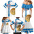 Georgia Tbilisi Capital Family Matching Mermaid Dress and Hawaiian Shirt The Warm Place Flag Style