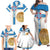 Georgia Tbilisi Capital Family Matching Off Shoulder Maxi Dress and Hawaiian Shirt The Warm Place Flag Style