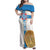 Georgia Tbilisi Capital Family Matching Off Shoulder Maxi Dress and Hawaiian Shirt The Warm Place Flag Style