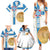 Georgia Tbilisi Capital Family Matching Summer Maxi Dress and Hawaiian Shirt The Warm Place Flag Style