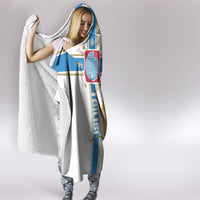 Georgia Tbilisi Capital Hooded Blanket The Warm Place Flag Style