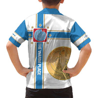 Georgia Tbilisi Capital Kid Hawaiian Shirt The Warm Place Flag Style