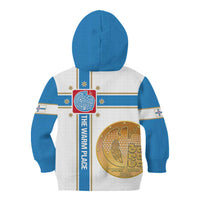 Georgia Tbilisi Capital Kid Hoodie The Warm Place Flag Style