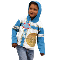 Georgia Tbilisi Capital Kid Hoodie The Warm Place Flag Style