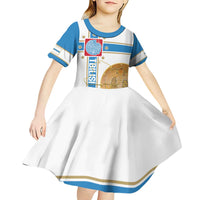 Georgia Tbilisi Capital Kid Short Sleeve Dress The Warm Place Flag Style