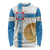 Georgia Tbilisi Capital Long Sleeve Shirt The Warm Place Flag Style
