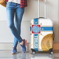 Georgia Tbilisi Capital Luggage Cover The Warm Place Flag Style