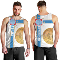 Georgia Tbilisi Capital Men Tank Top The Warm Place Flag Style