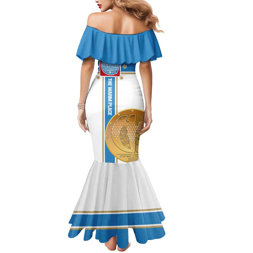 Georgia Tbilisi Capital Mermaid Dress The Warm Place Flag Style