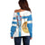 Georgia Tbilisi Capital Off Shoulder Sweater The Warm Place Flag Style