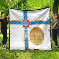 Georgia Tbilisi Capital Quilt The Warm Place Flag Style