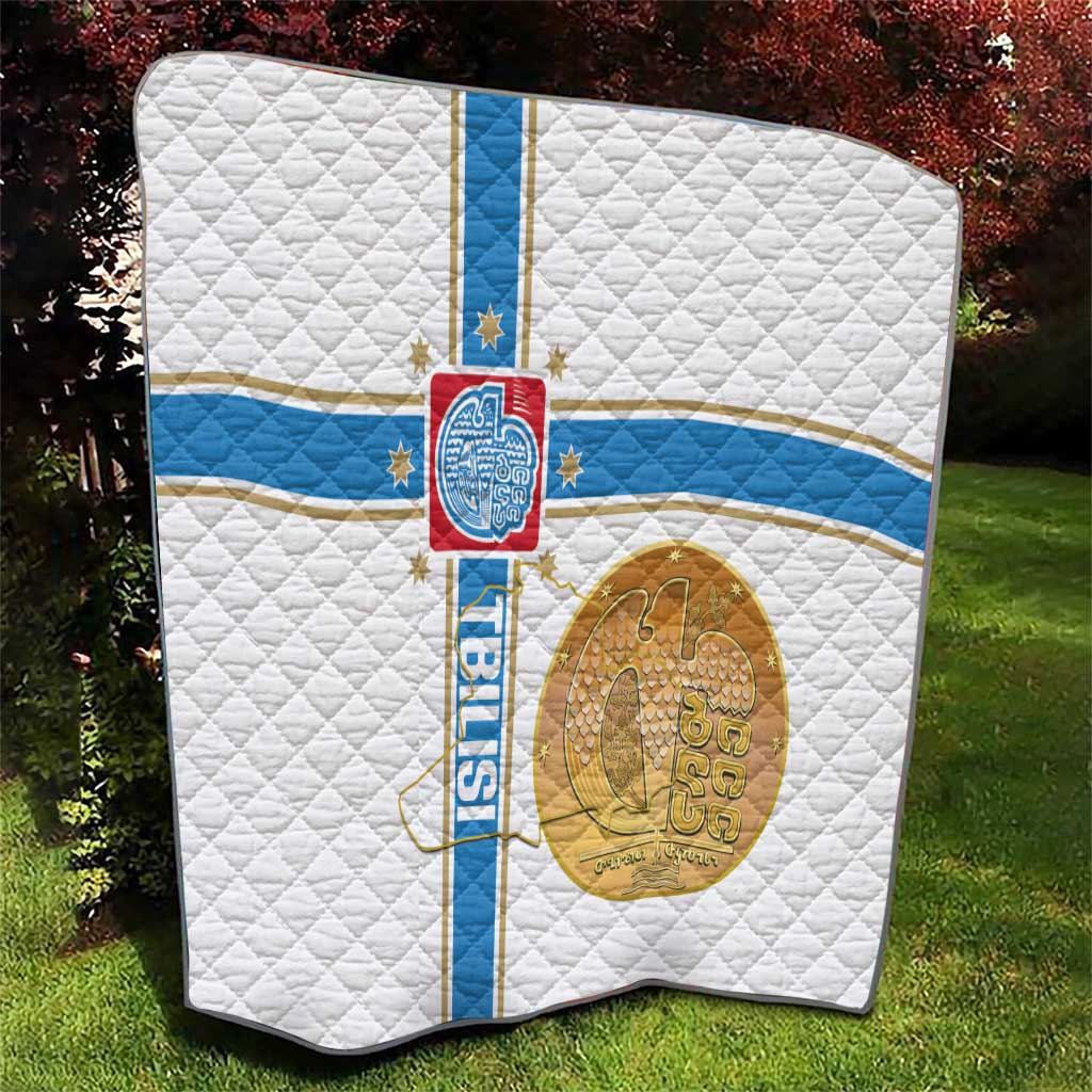 Georgia Tbilisi Capital Quilt The Warm Place Flag Style