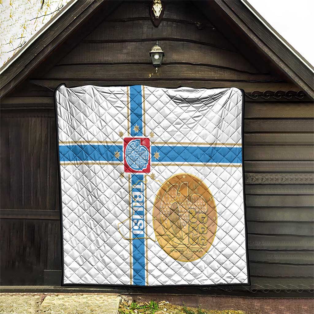 Georgia Tbilisi Capital Quilt The Warm Place Flag Style