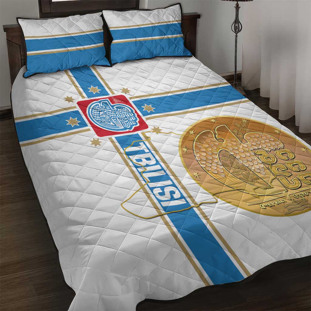 Georgia Tbilisi Capital Quilt Bed Set The Warm Place Flag Style