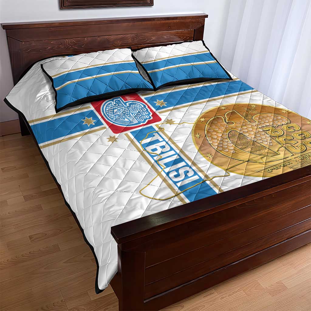 Georgia Tbilisi Capital Quilt Bed Set The Warm Place Flag Style