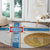 Georgia Tbilisi Capital Round Carpet The Warm Place Flag Style