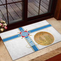 Georgia Tbilisi Capital Rubber Doormat The Warm Place Flag Style