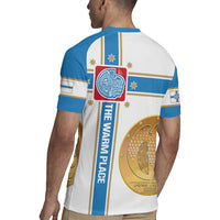 Georgia Tbilisi Capital Rugby Jersey The Warm Place Flag Style