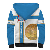 Georgia Tbilisi Capital Sherpa Hoodie The Warm Place Flag Style