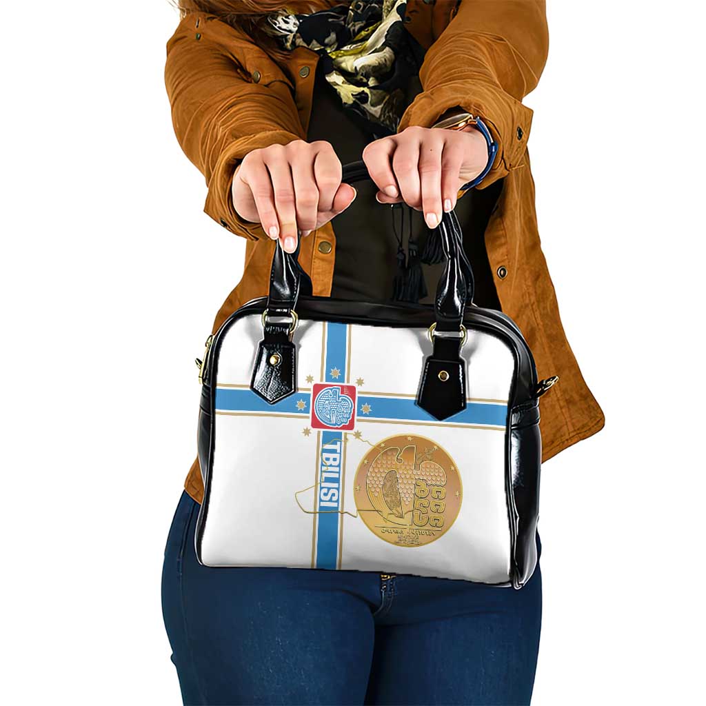 Georgia Tbilisi Capital Shoulder Handbag The Warm Place Flag Style