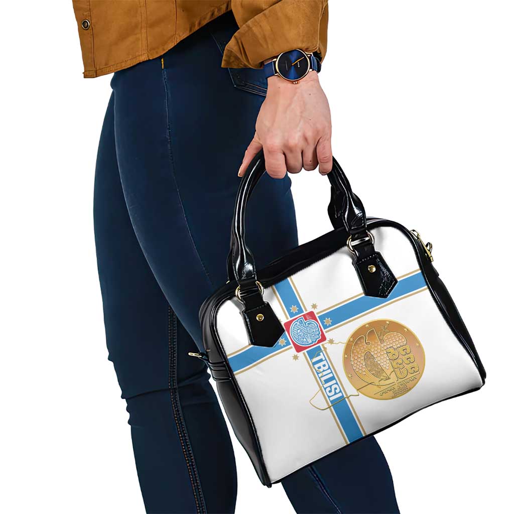 Georgia Tbilisi Capital Shoulder Handbag The Warm Place Flag Style