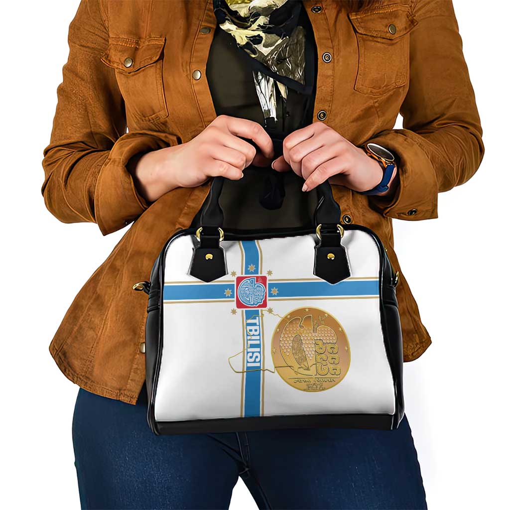 Georgia Tbilisi Capital Shoulder Handbag The Warm Place Flag Style