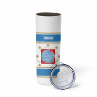 Georgia Tbilisi Capital Skinny Tumbler The Warm Place Flag Style