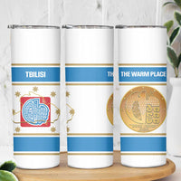 Georgia Tbilisi Capital Skinny Tumbler The Warm Place Flag Style