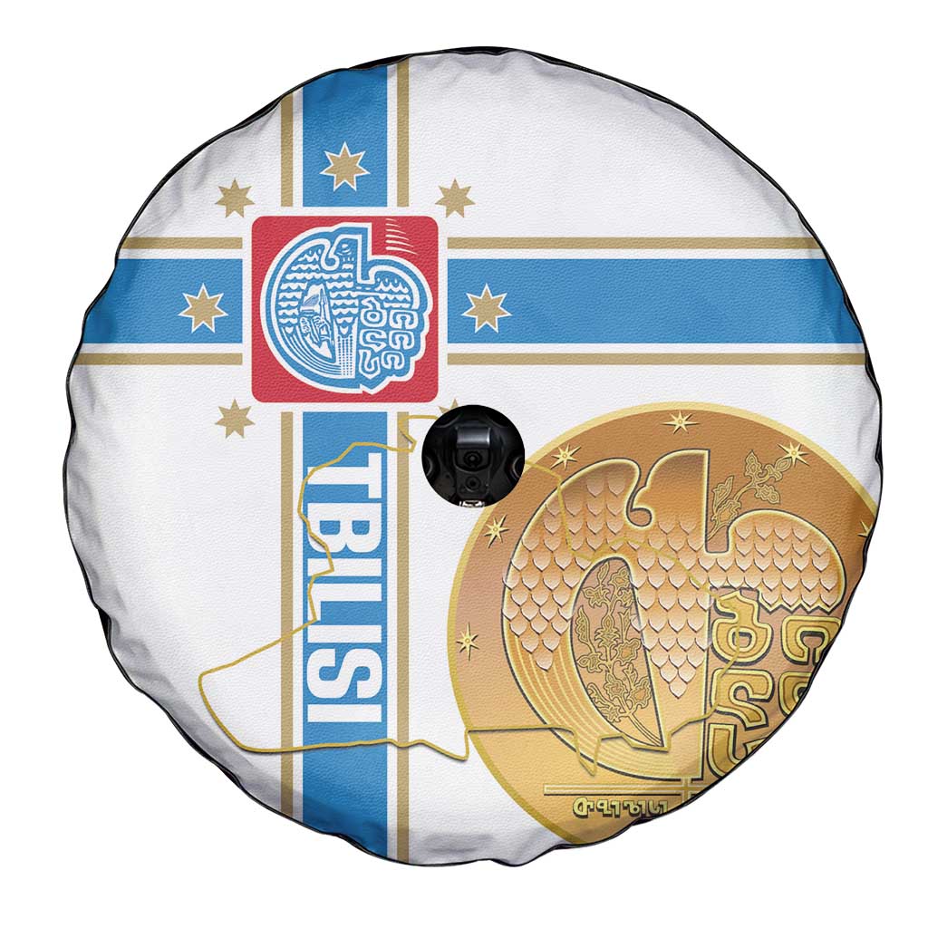 Georgia Tbilisi Capital Spare Tire Cover The Warm Place Flag Style