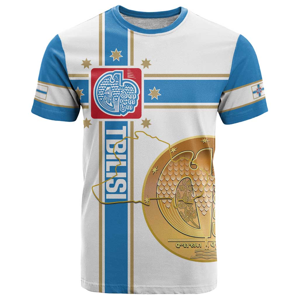 Georgia Tbilisi Capital T Shirt The Warm Place Flag Style