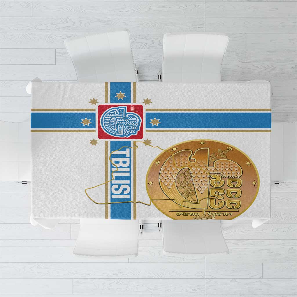 Georgia Tbilisi Capital Tablecloth The Warm Place Flag Style