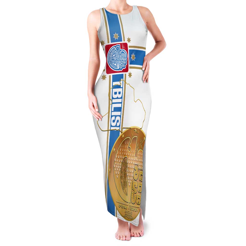 Georgia Tbilisi Capital Tank Maxi Dress The Warm Place Flag Style