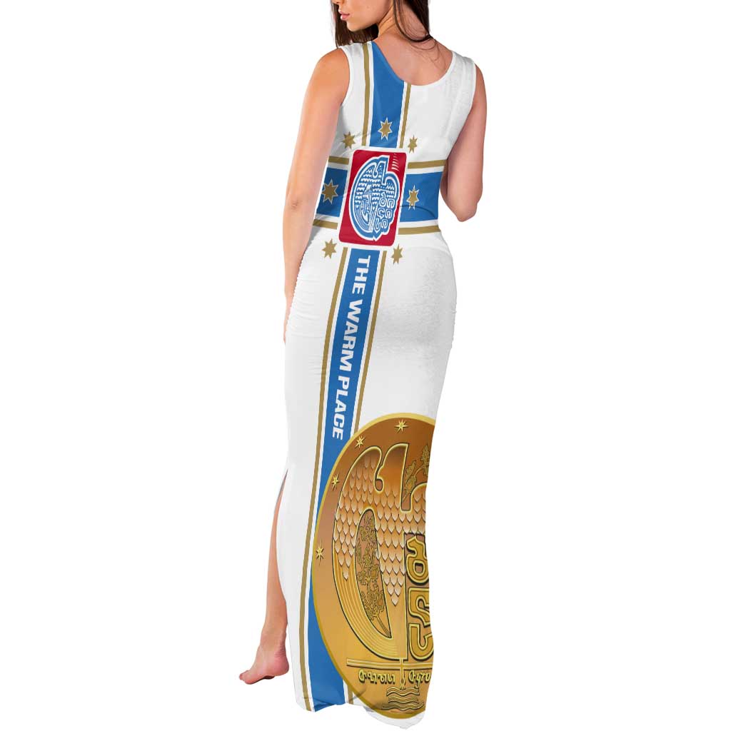 Georgia Tbilisi Capital Tank Maxi Dress The Warm Place Flag Style
