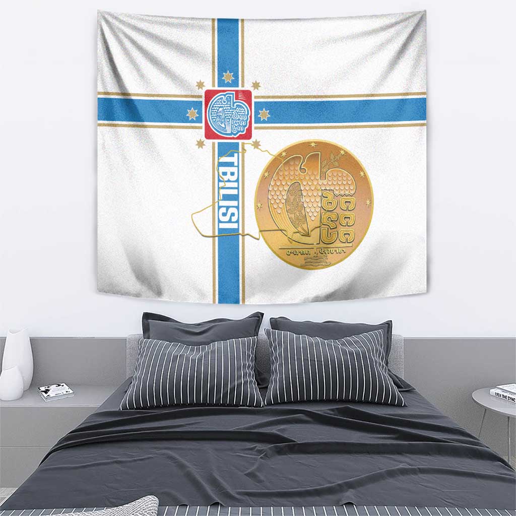Georgia Tbilisi Capital Tapestry The Warm Place Flag Style
