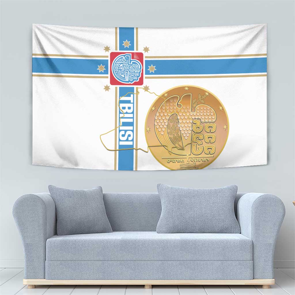 Georgia Tbilisi Capital Tapestry The Warm Place Flag Style
