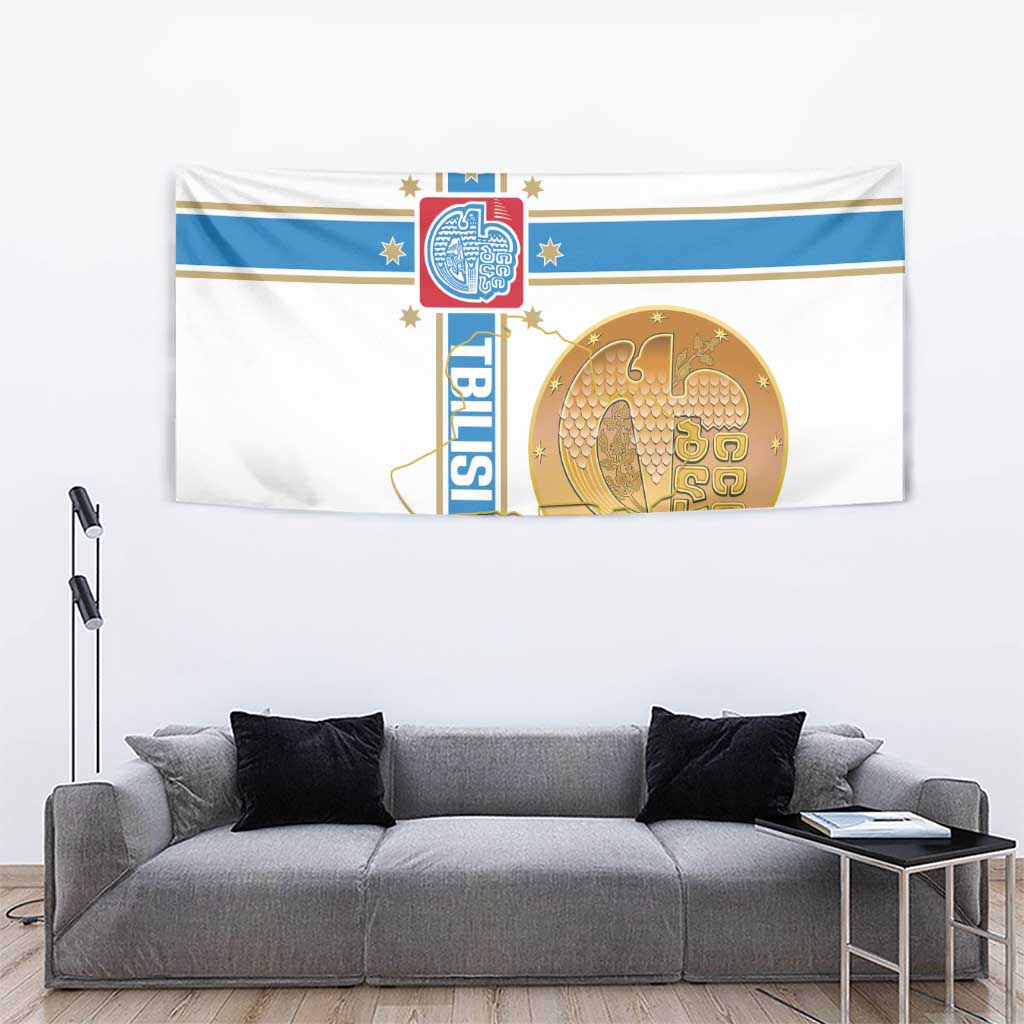 Georgia Tbilisi Capital Tapestry The Warm Place Flag Style
