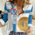 Georgia Tbilisi Capital Women Casual Shirt The Warm Place Flag Style