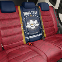 United States Mississippi Back Car Seat Cover Magnolia State Flag Style