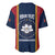 United States Mississippi Baseball Jersey Magnolia State Flag Style