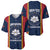 United States Mississippi Baseball Jersey Magnolia State Flag Style