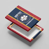 United States Mississippi Canvas Wall Art Magnolia State Flag Style